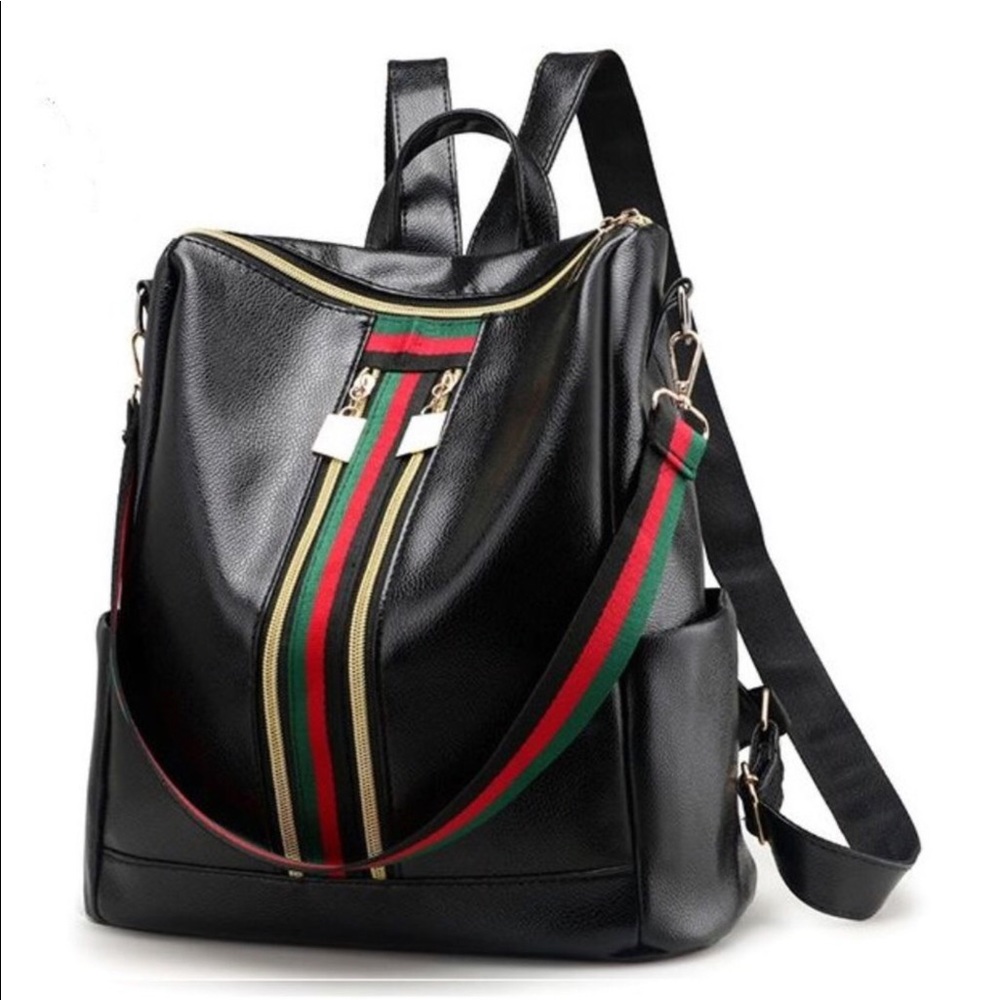 Mini Double Strap Oxford Backpack 🎒 - Picture 1 of 12